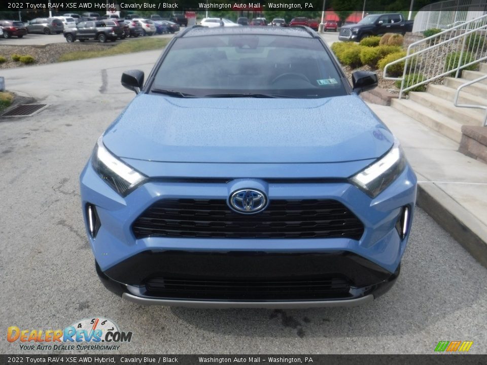 2022 Toyota RAV4 XSE AWD Hybrid Cavalry Blue / Black Photo #14