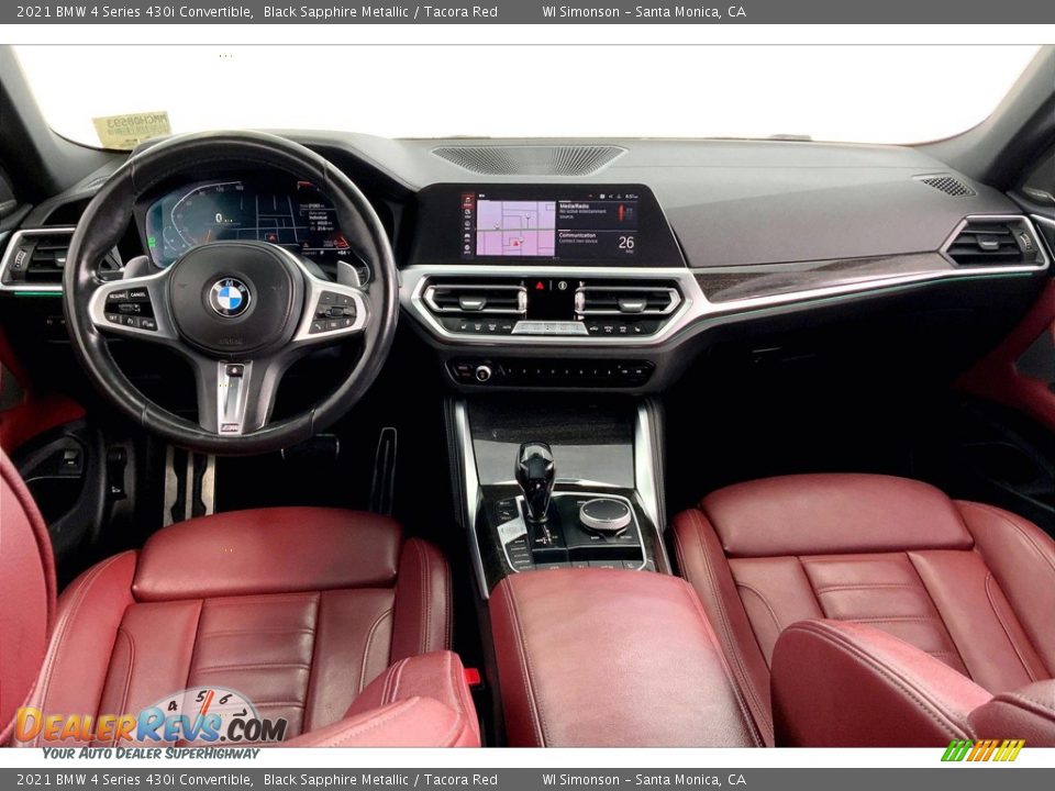Front Seat of 2021 BMW 4 Series 430i Convertible Photo #15