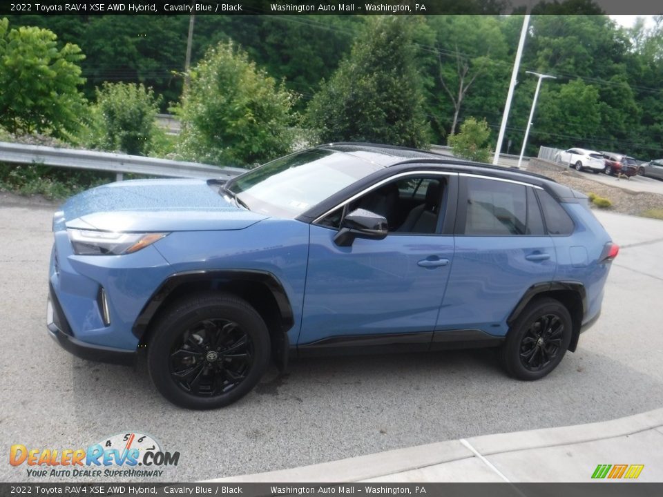 Cavalry Blue 2022 Toyota RAV4 XSE AWD Hybrid Photo #16