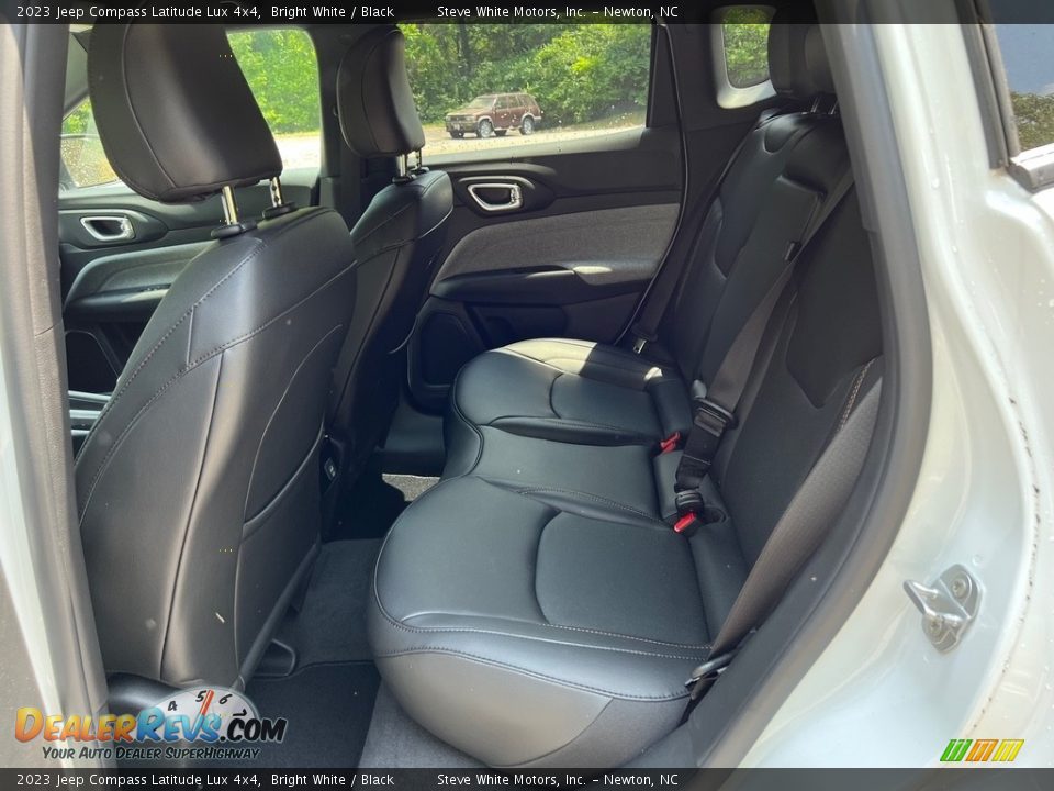Rear Seat of 2023 Jeep Compass Latitude Lux 4x4 Photo #13
