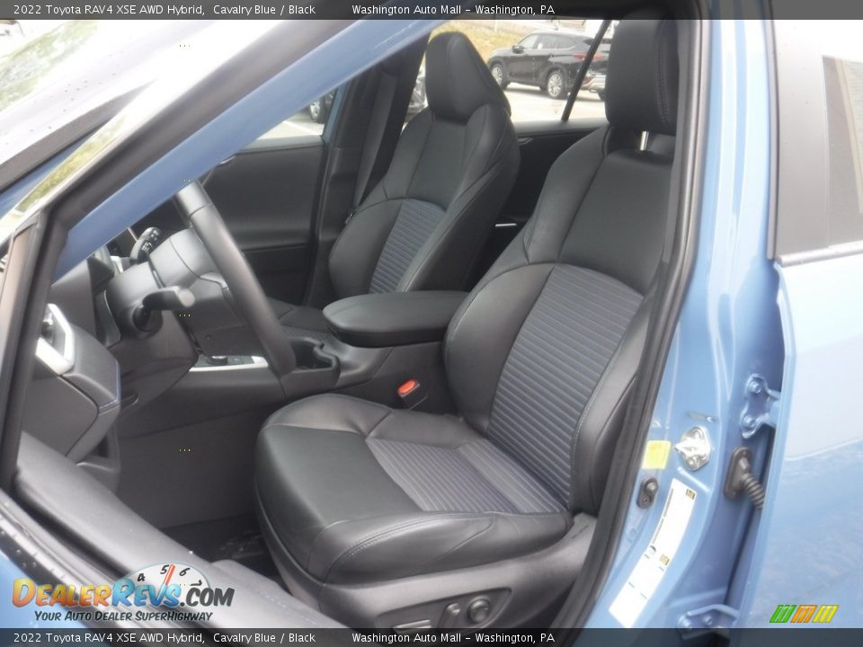 Black Interior - 2022 Toyota RAV4 XSE AWD Hybrid Photo #26