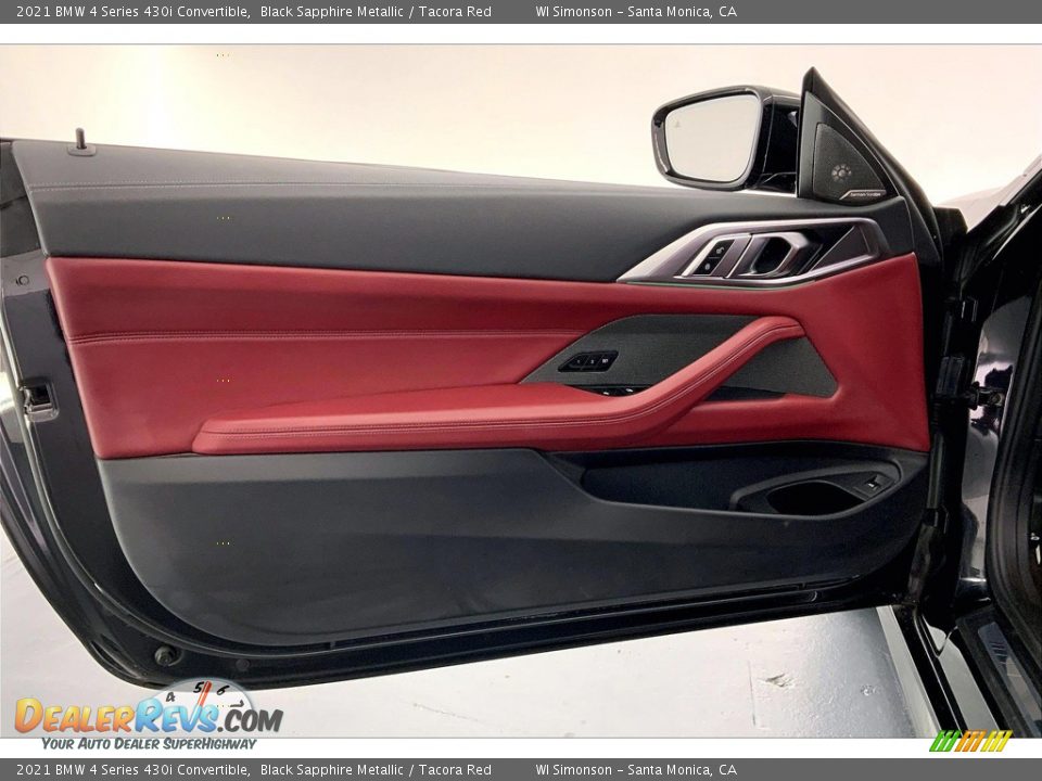Door Panel of 2021 BMW 4 Series 430i Convertible Photo #25
