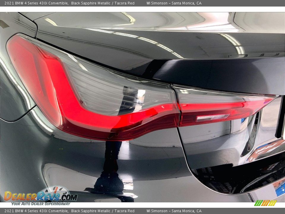 2021 BMW 4 Series 430i Convertible Black Sapphire Metallic / Tacora Red Photo #28