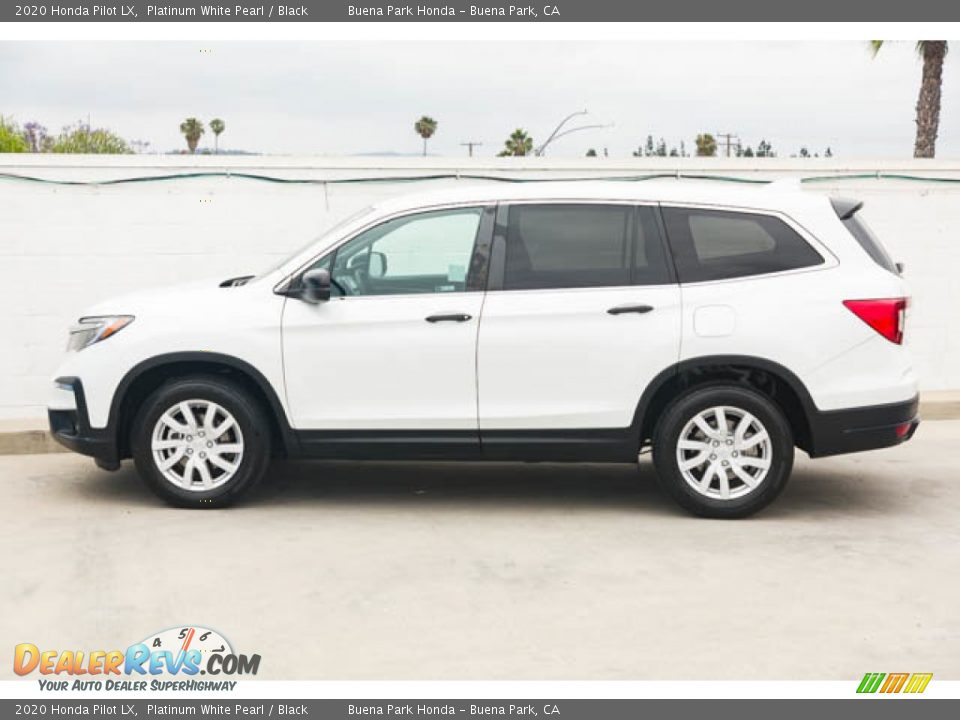 Platinum White Pearl 2020 Honda Pilot LX Photo #10