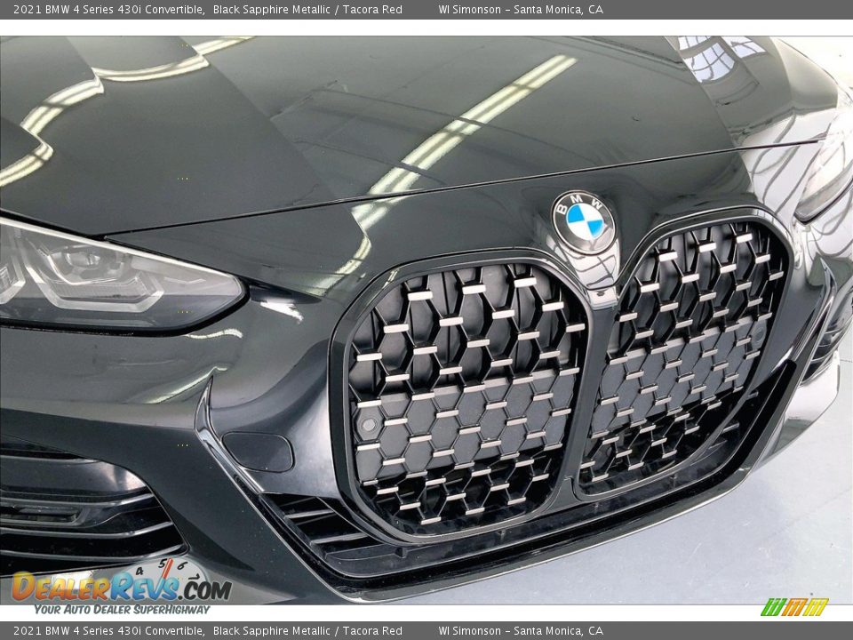 2021 BMW 4 Series 430i Convertible Black Sapphire Metallic / Tacora Red Photo #29