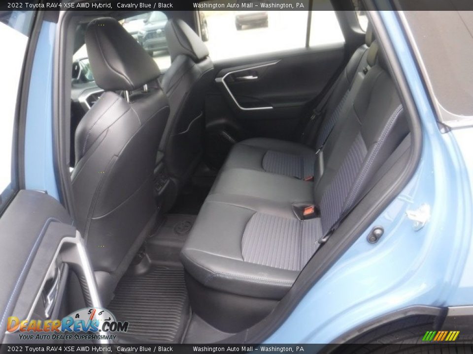 Rear Seat of 2022 Toyota RAV4 XSE AWD Hybrid Photo #34