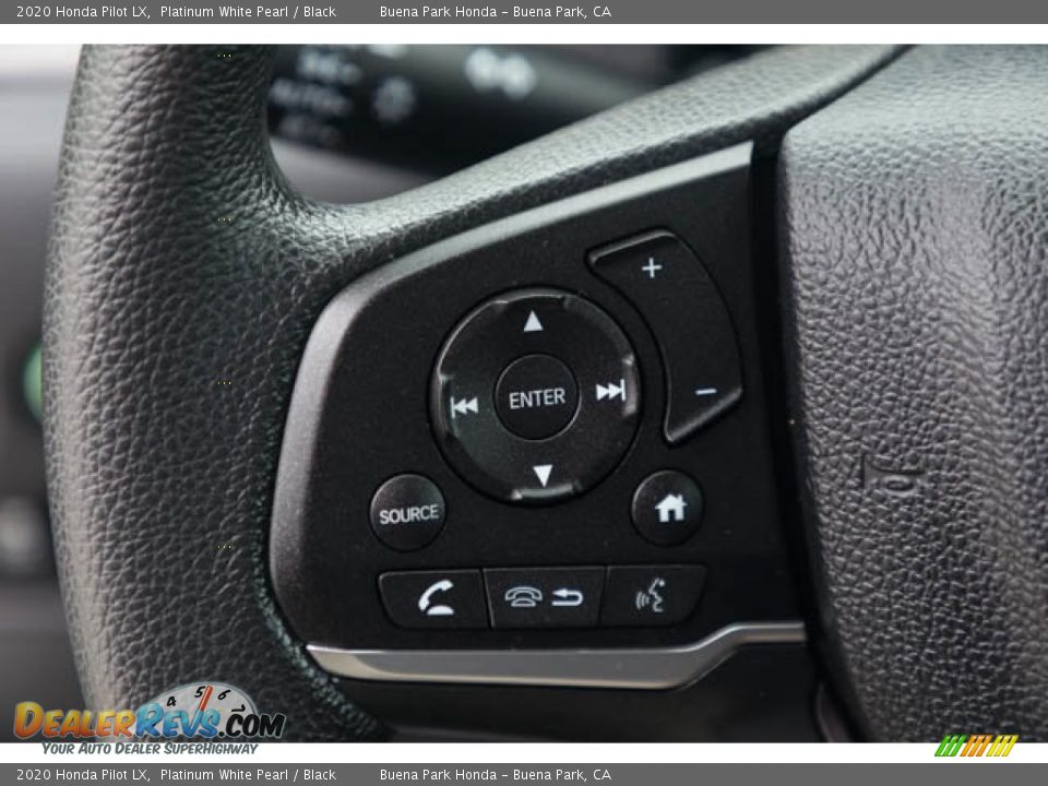 2020 Honda Pilot LX Steering Wheel Photo #16