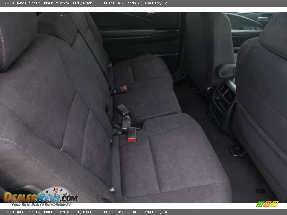 Rear Seat of 2020 Honda Pilot LX Photo #25