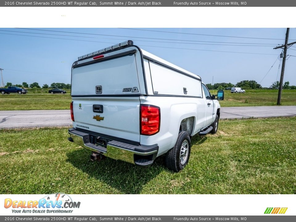 2016 Chevrolet Silverado 2500HD WT Regular Cab Summit White / Dark Ash/Jet Black Photo #5