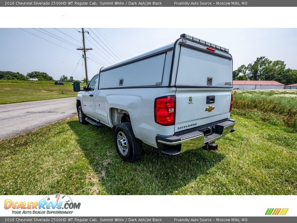 2016 Chevrolet Silverado 2500HD WT Regular Cab Summit White / Dark Ash/Jet Black Photo #6