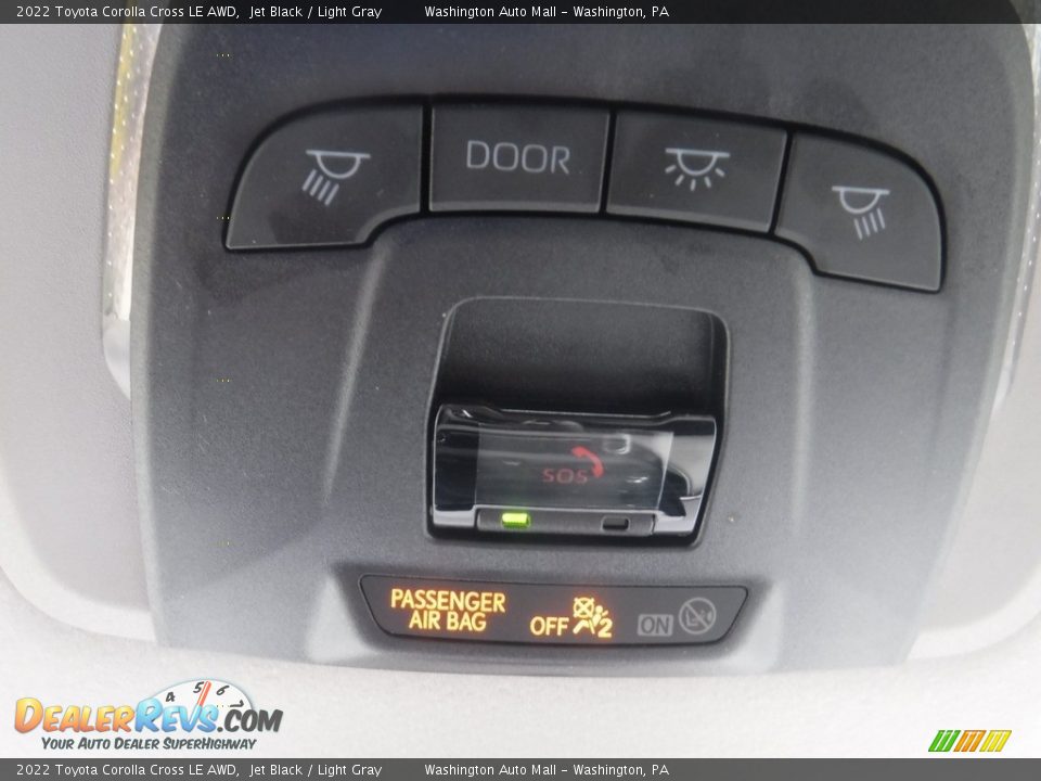 Controls of 2022 Toyota Corolla Cross LE AWD Photo #8