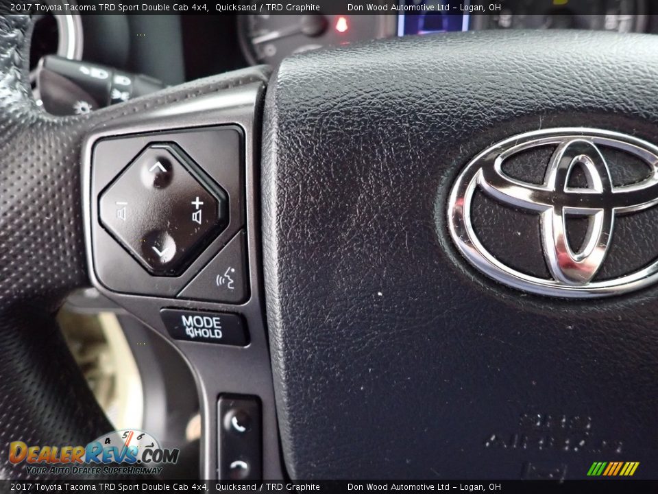 2017 Toyota Tacoma TRD Sport Double Cab 4x4 Quicksand / TRD Graphite Photo #15