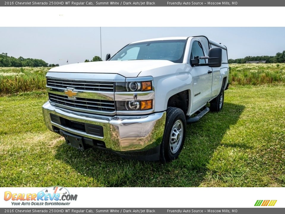 2016 Chevrolet Silverado 2500HD WT Regular Cab Summit White / Dark Ash/Jet Black Photo #8