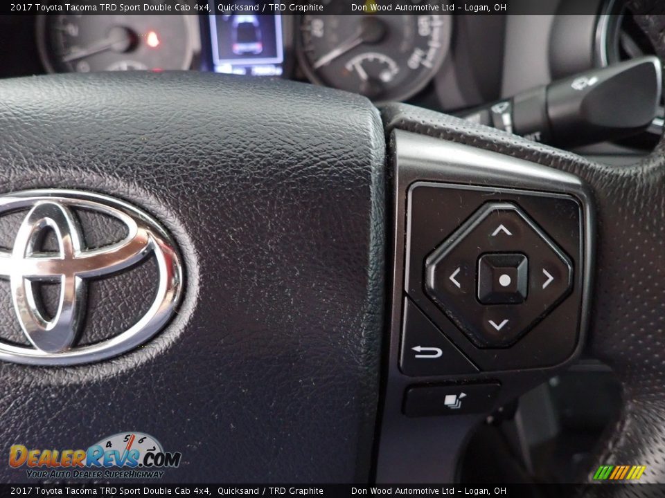 2017 Toyota Tacoma TRD Sport Double Cab 4x4 Quicksand / TRD Graphite Photo #16