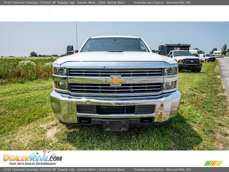 2016 Chevrolet Silverado 2500HD WT Regular Cab Summit White / Dark Ash/Jet Black Photo #9