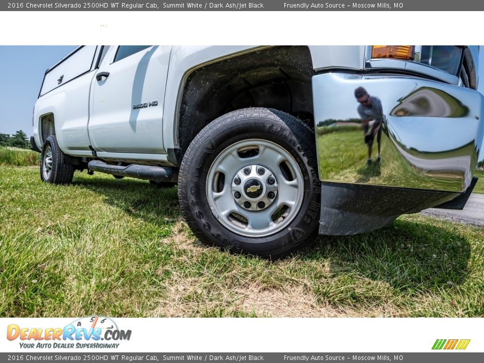 2016 Chevrolet Silverado 2500HD WT Regular Cab Summit White / Dark Ash/Jet Black Photo #10