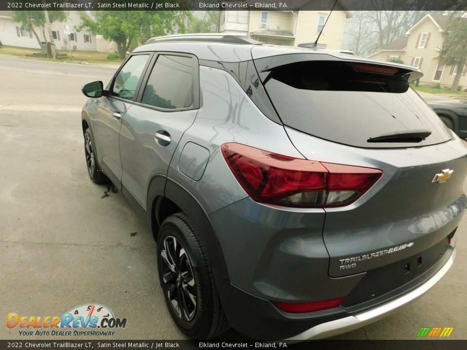2022 Chevrolet TrailBlazer LT Satin Steel Metallic / Jet Black Photo #10