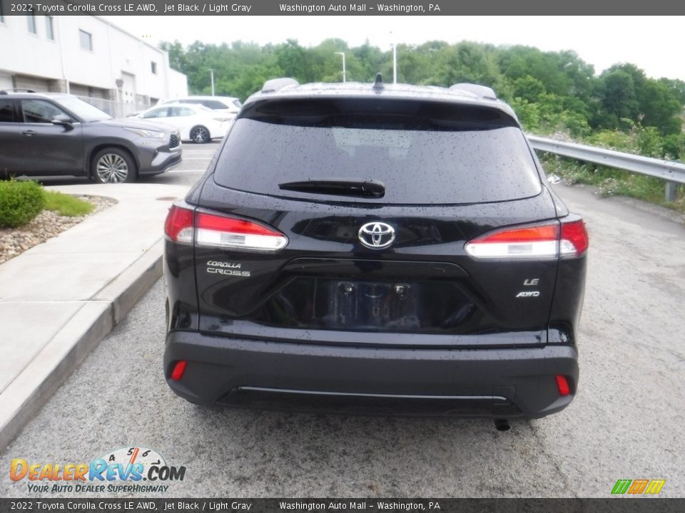 2022 Toyota Corolla Cross LE AWD Jet Black / Light Gray Photo #16