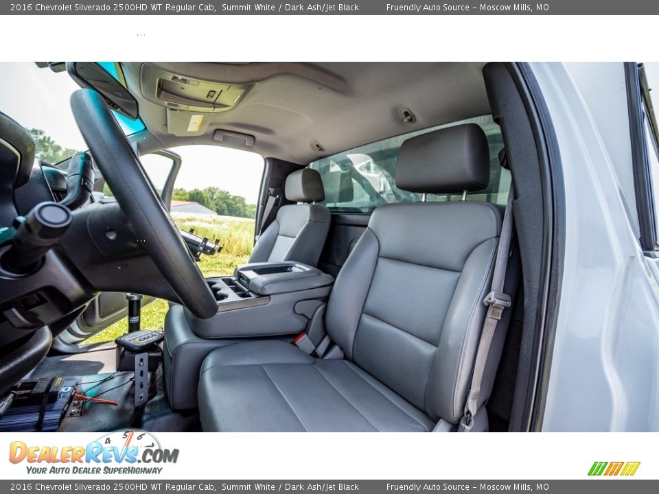 Front Seat of 2016 Chevrolet Silverado 2500HD WT Regular Cab Photo #17