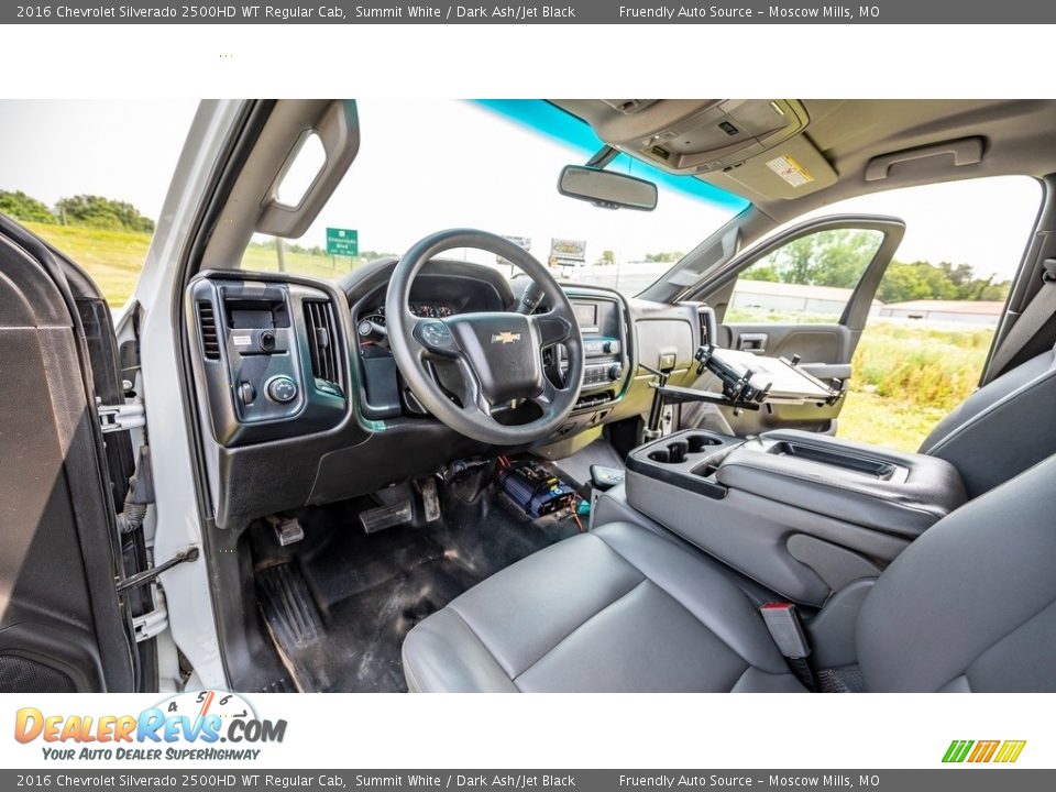 2016 Chevrolet Silverado 2500HD WT Regular Cab Summit White / Dark Ash/Jet Black Photo #19