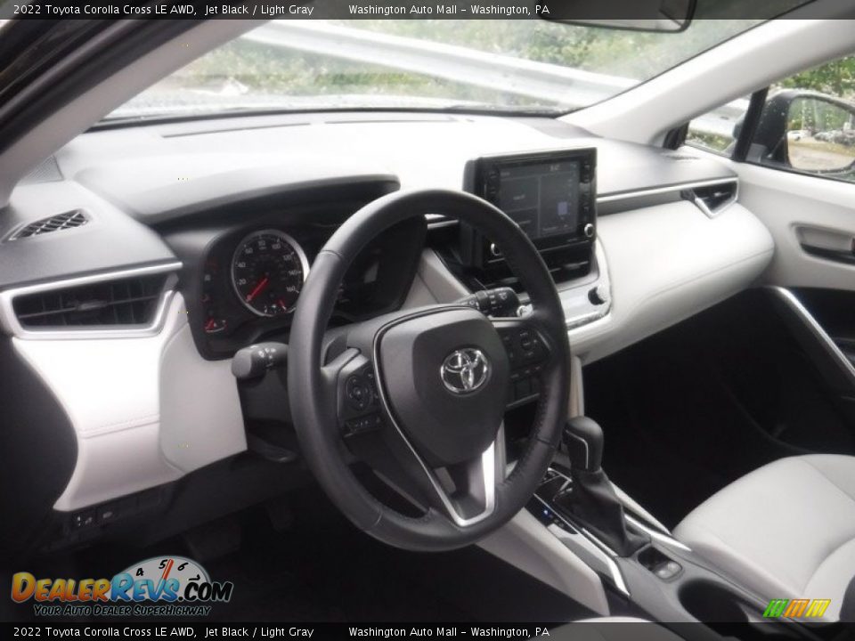 Light Gray Interior - 2022 Toyota Corolla Cross LE AWD Photo #19