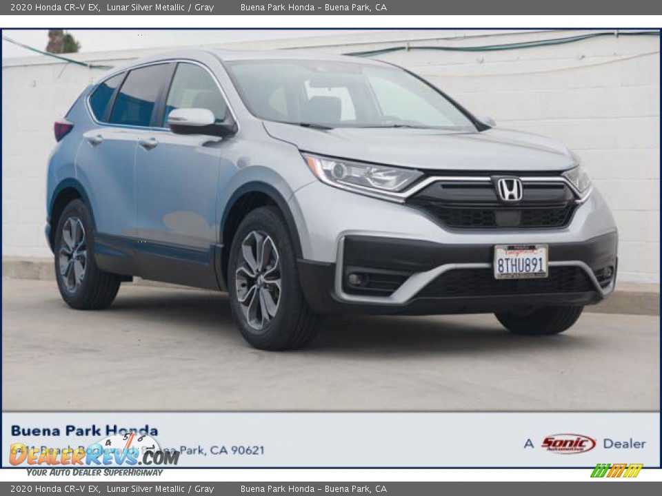 2020 Honda CR-V EX Lunar Silver Metallic / Gray Photo #1