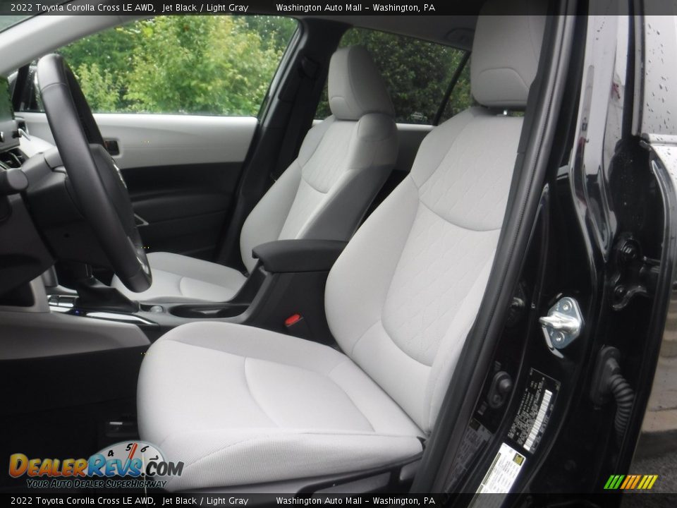 Front Seat of 2022 Toyota Corolla Cross LE AWD Photo #22