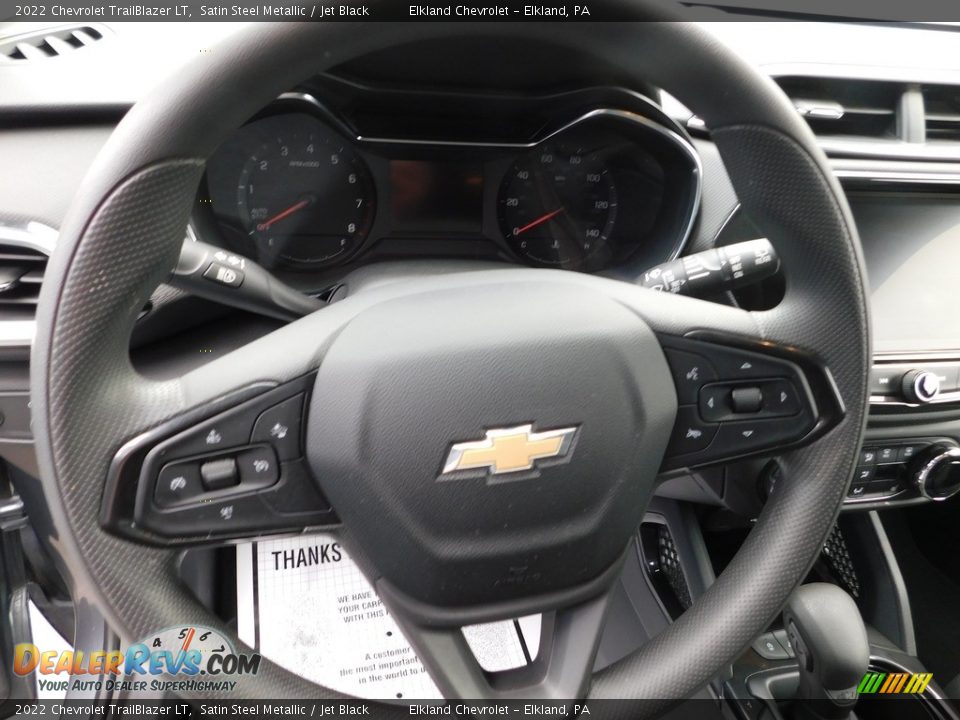 2022 Chevrolet TrailBlazer LT Satin Steel Metallic / Jet Black Photo #21