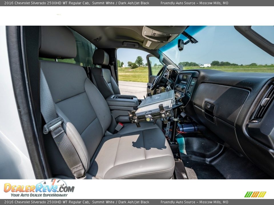 2016 Chevrolet Silverado 2500HD WT Regular Cab Summit White / Dark Ash/Jet Black Photo #21