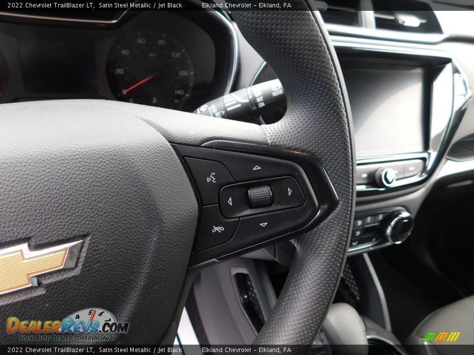 2022 Chevrolet TrailBlazer LT Satin Steel Metallic / Jet Black Photo #22