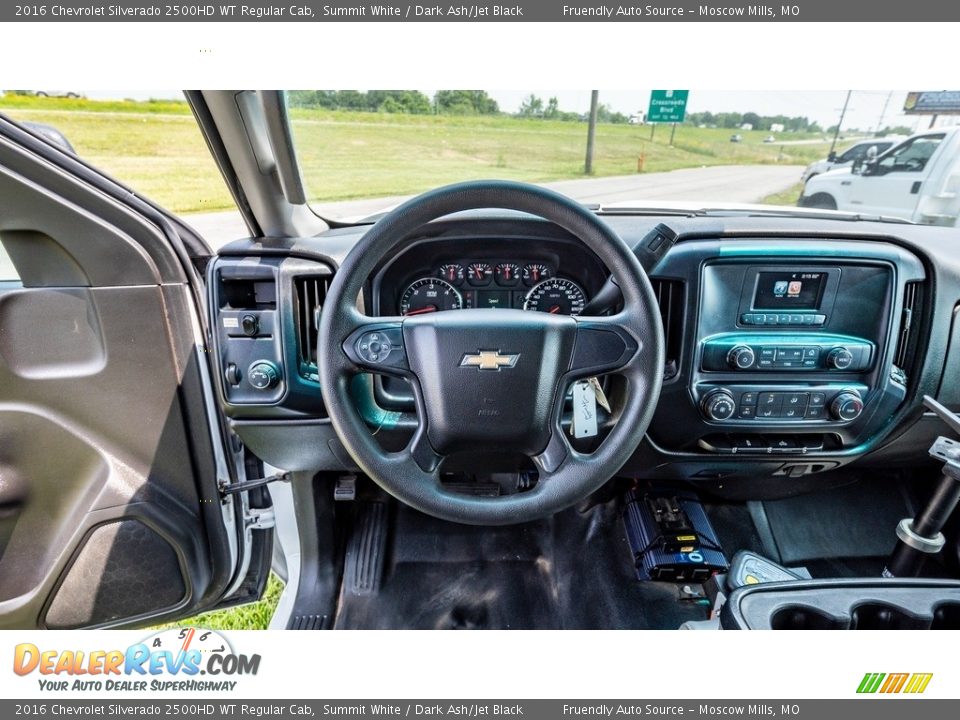2016 Chevrolet Silverado 2500HD WT Regular Cab Summit White / Dark Ash/Jet Black Photo #24