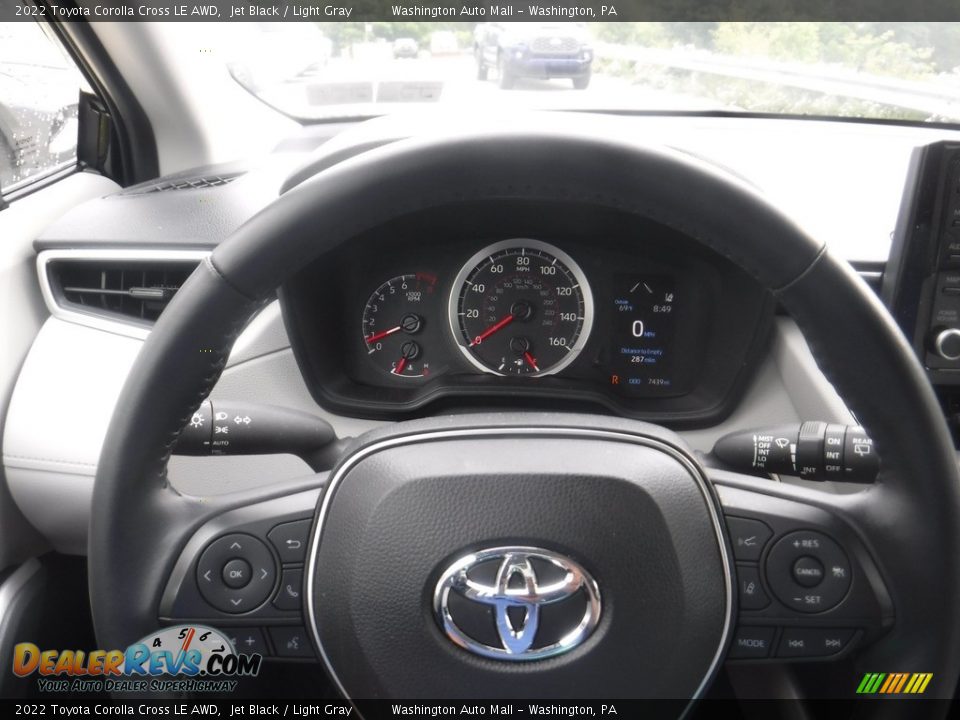 2022 Toyota Corolla Cross LE AWD Steering Wheel Photo #28