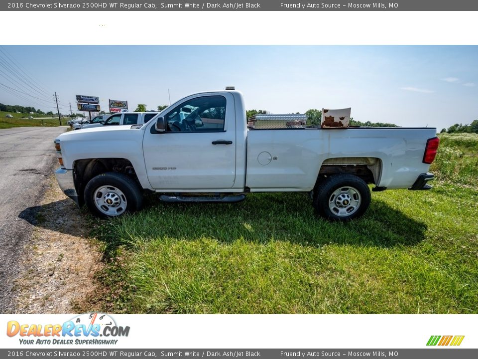 2016 Chevrolet Silverado 2500HD WT Regular Cab Summit White / Dark Ash/Jet Black Photo #4