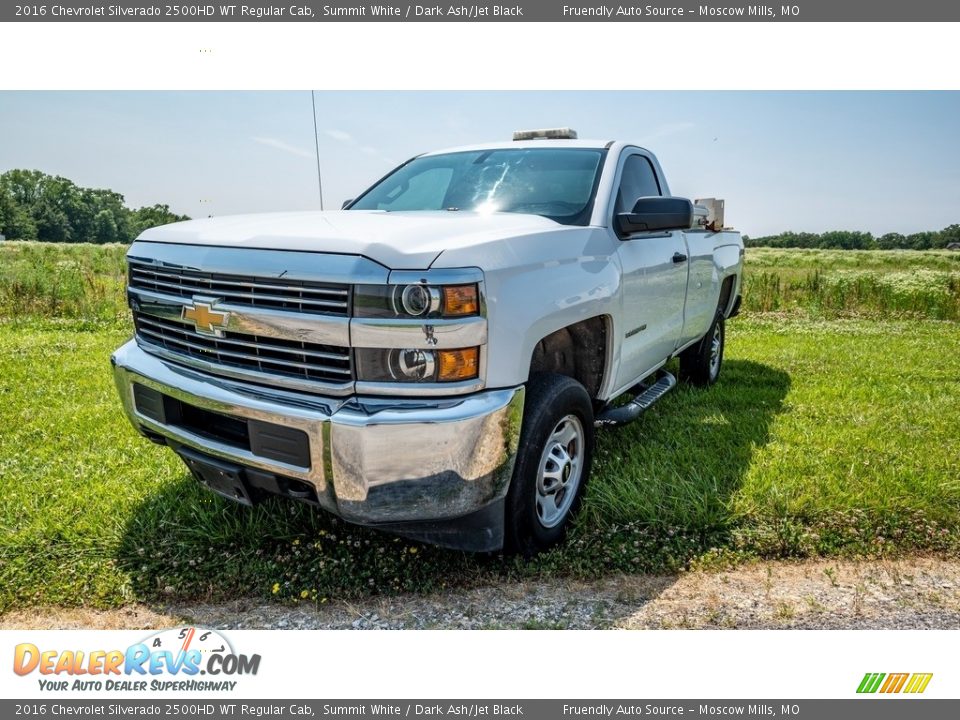 2016 Chevrolet Silverado 2500HD WT Regular Cab Summit White / Dark Ash/Jet Black Photo #5