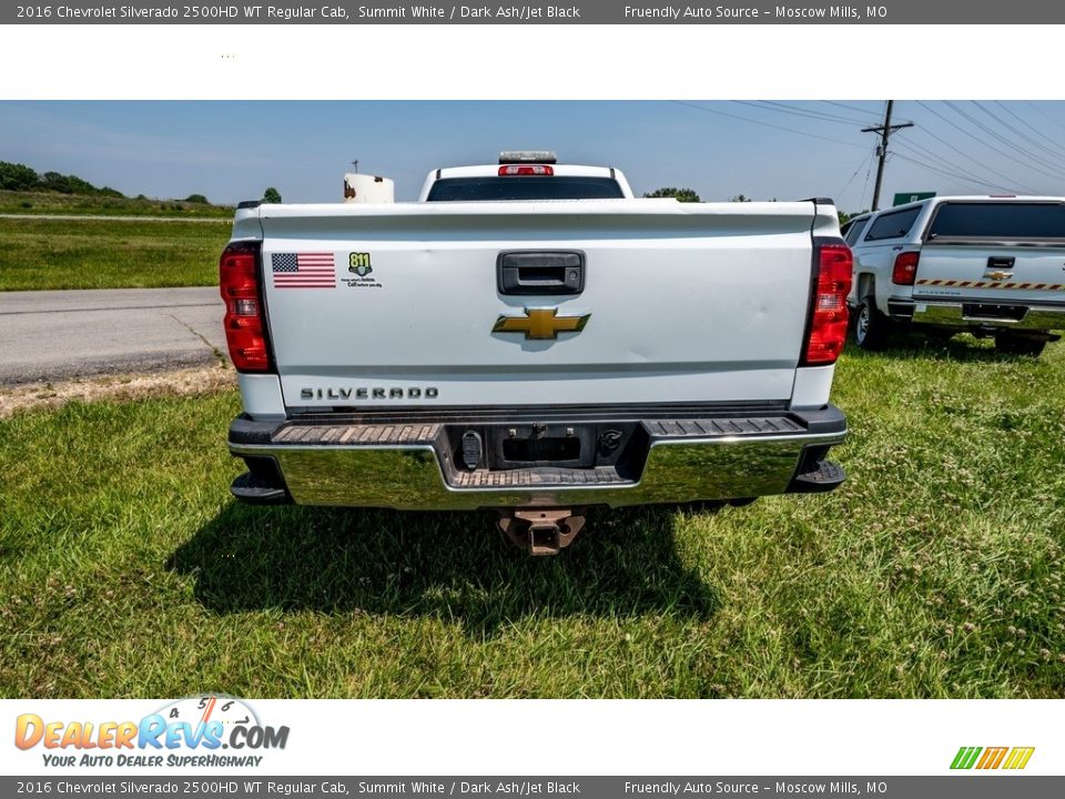 2016 Chevrolet Silverado 2500HD WT Regular Cab Summit White / Dark Ash/Jet Black Photo #7