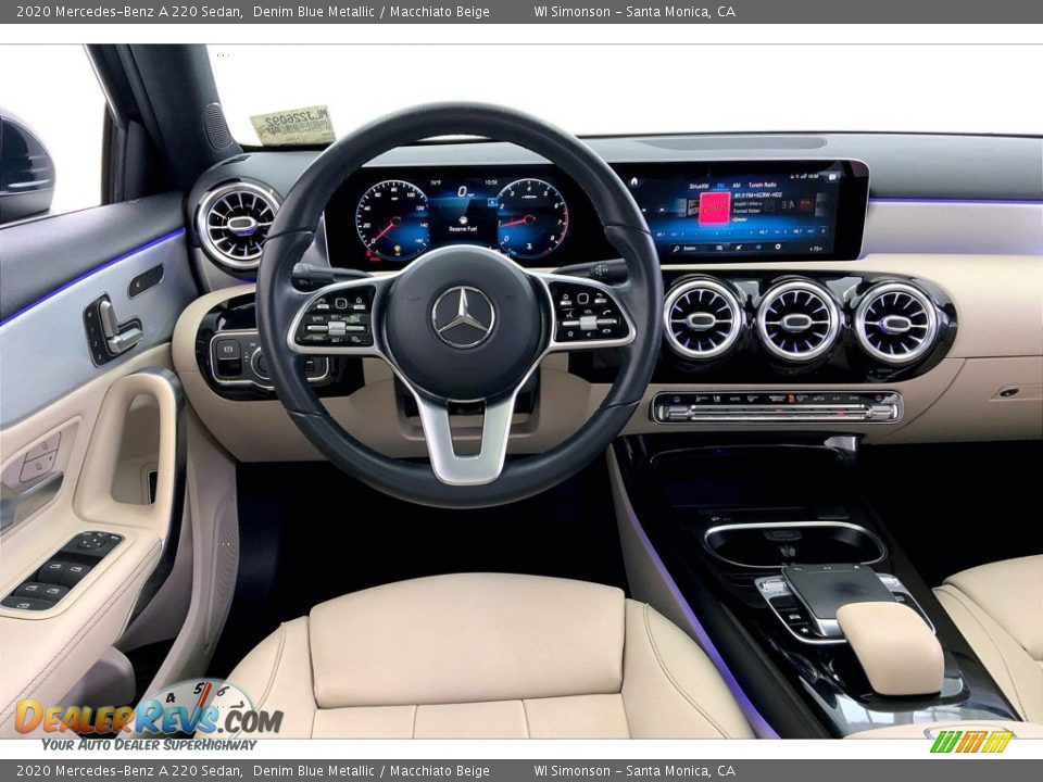 Dashboard of 2020 Mercedes-Benz A 220 Sedan Photo #4