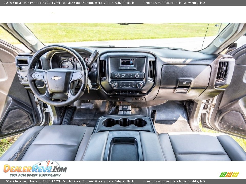 2016 Chevrolet Silverado 2500HD WT Regular Cab Summit White / Dark Ash/Jet Black Photo #12