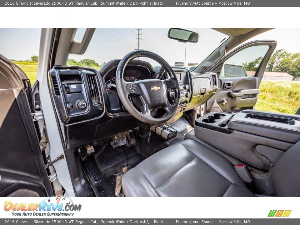 2016 Chevrolet Silverado 2500HD WT Regular Cab Summit White / Dark Ash/Jet Black Photo #13