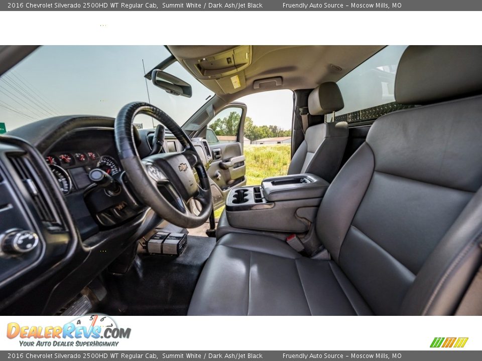 2016 Chevrolet Silverado 2500HD WT Regular Cab Summit White / Dark Ash/Jet Black Photo #14