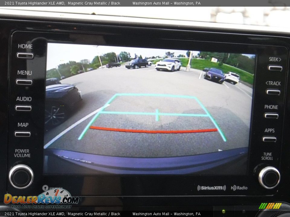 2021 Toyota Highlander XLE AWD Magnetic Gray Metallic / Black Photo #8