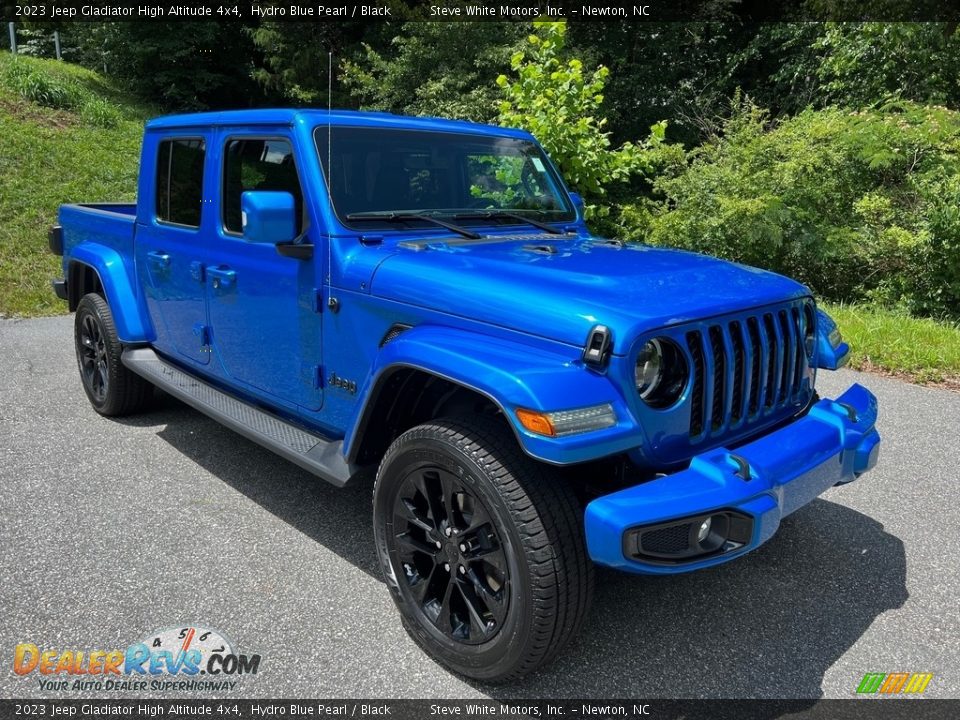 2023 Jeep Gladiator High Altitude 4x4 Hydro Blue Pearl / Black Photo #4