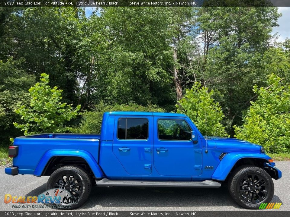 2023 Jeep Gladiator High Altitude 4x4 Hydro Blue Pearl / Black Photo #5