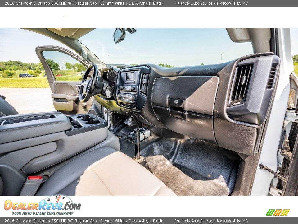 2016 Chevrolet Silverado 2500HD WT Regular Cab Summit White / Dark Ash/Jet Black Photo #16