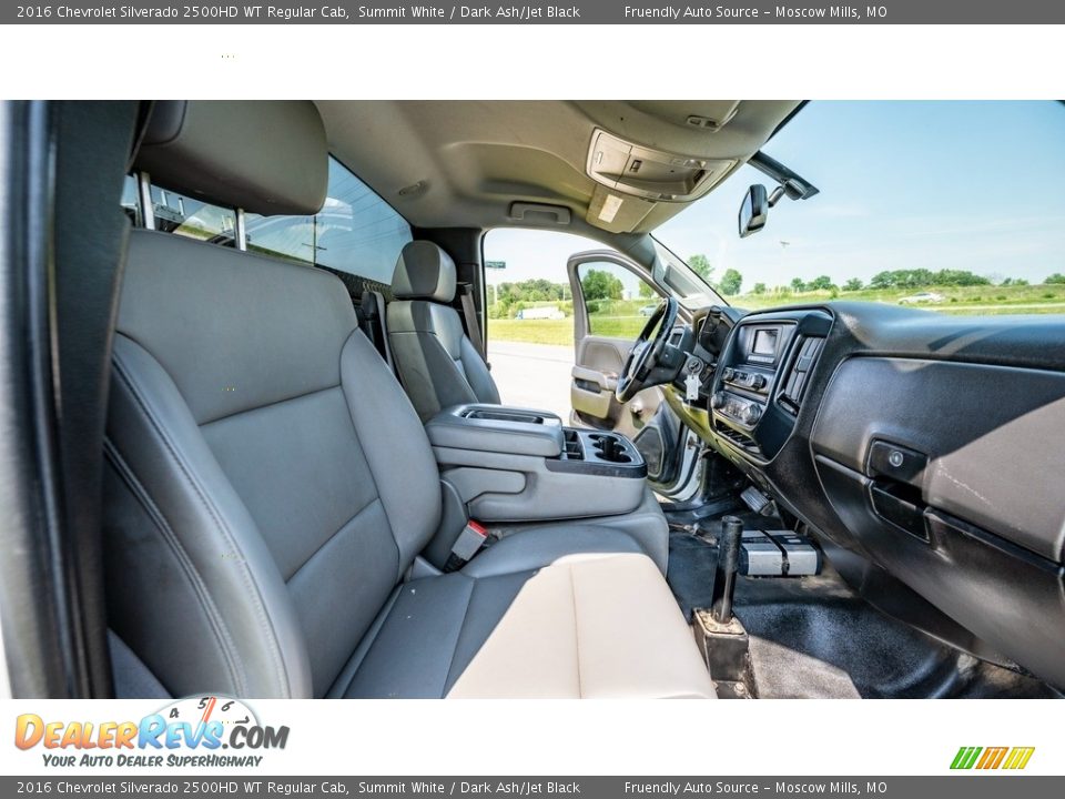 2016 Chevrolet Silverado 2500HD WT Regular Cab Summit White / Dark Ash/Jet Black Photo #17