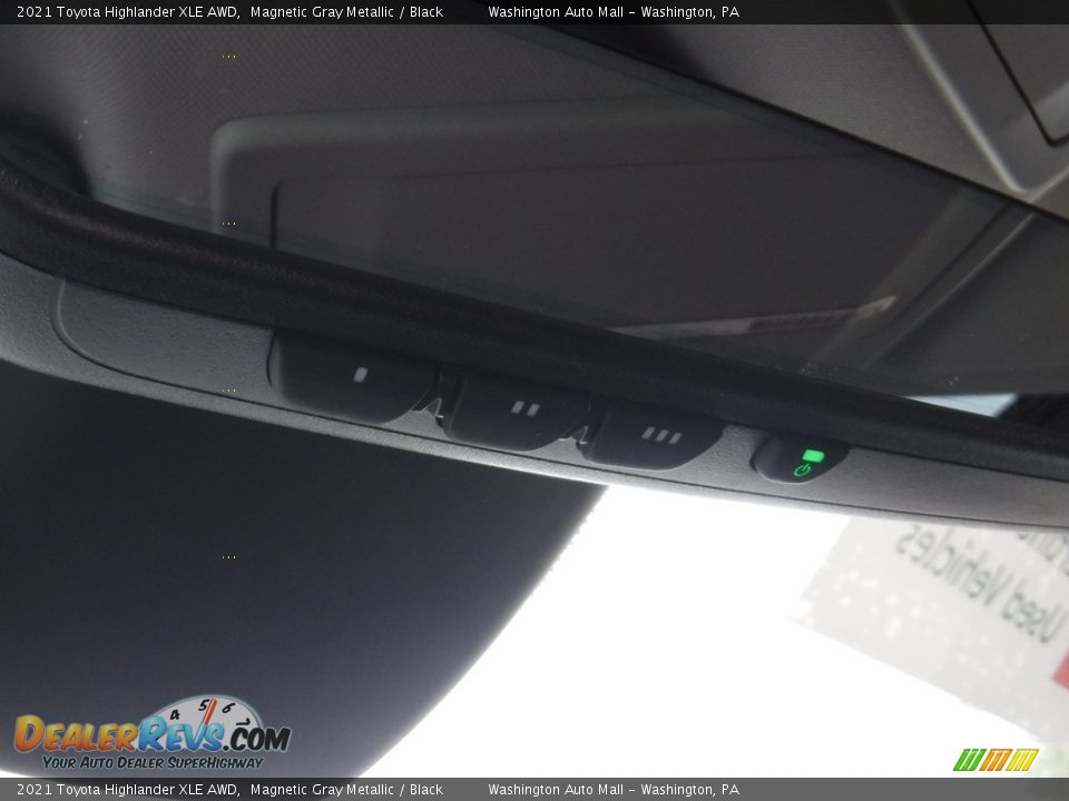 2021 Toyota Highlander XLE AWD Magnetic Gray Metallic / Black Photo #11