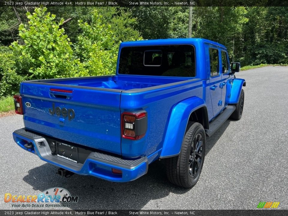 2023 Jeep Gladiator High Altitude 4x4 Hydro Blue Pearl / Black Photo #6