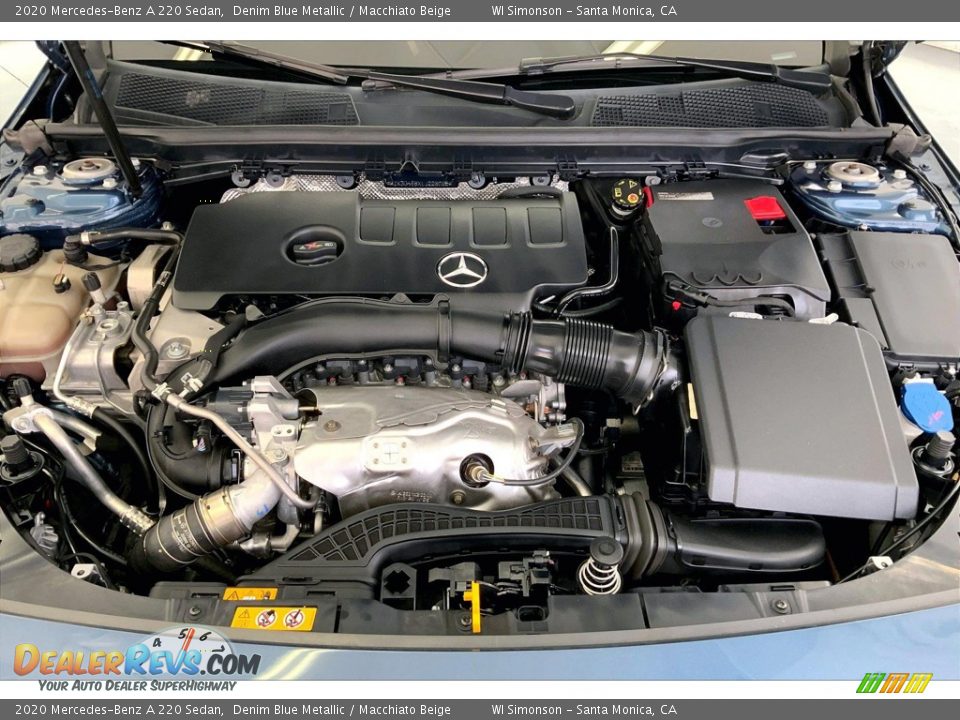 2020 Mercedes-Benz A 220 Sedan 2.0 Liter Turbocharged DOHC 16-Valve VVT 4 Cylinder Engine Photo #9