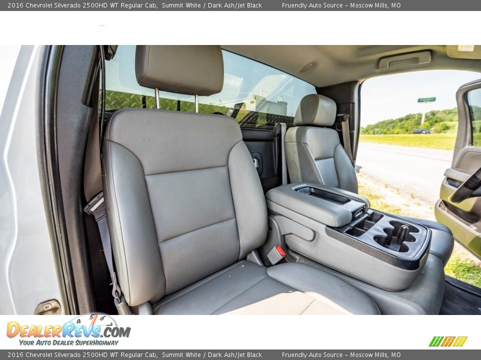 2016 Chevrolet Silverado 2500HD WT Regular Cab Summit White / Dark Ash/Jet Black Photo #18