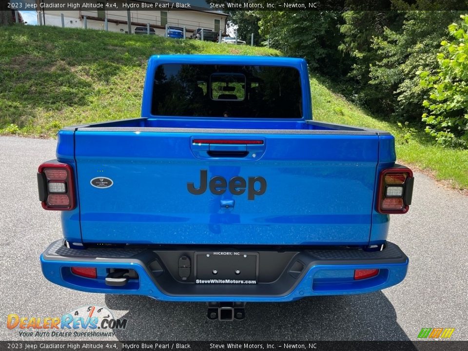 2023 Jeep Gladiator High Altitude 4x4 Hydro Blue Pearl / Black Photo #7