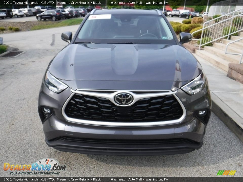 2021 Toyota Highlander XLE AWD Magnetic Gray Metallic / Black Photo #14